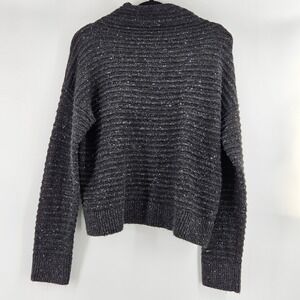 Madewell‎ Chunky Mock Neck Sweater Medium Soft Girl Parisian Classic Capsule